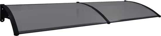 vidaXL Deurluifel 240x80 cm PC zwart