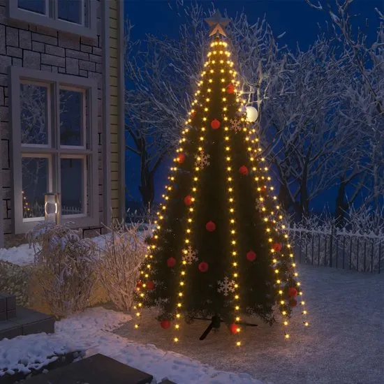 vidaXL Kerstboom netverlichting met 300 LED's IP44 300 cm