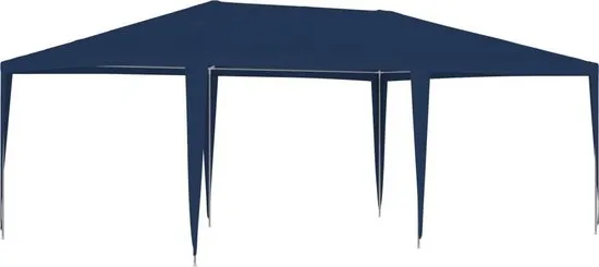 vidaXL Partytent 4x6 m blauw