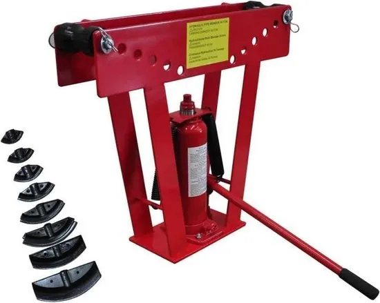 vidaXL - Pijpsnijder Pijpenbuiger 16-ton met 8 mallen 140211