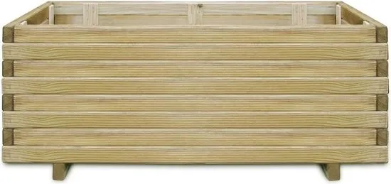 vidaXL Plantenbak rechthoekig 100x50x40 cm FSC hout
