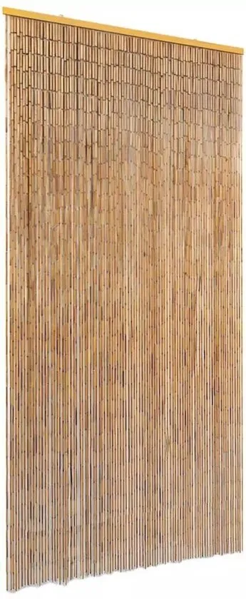 vidaXL Vliegengordijn 90x220 cm bamboe