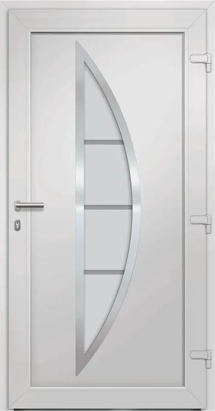 vidaXL Voordeur 98x208 cm wit