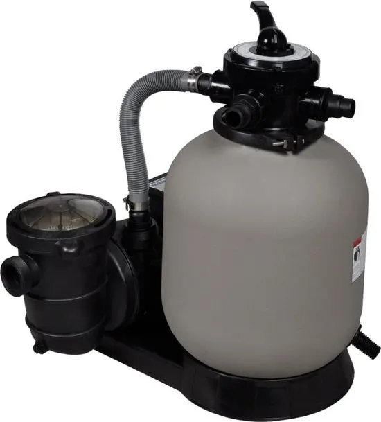 vidaXL - Zwembadreiniging Zandfilter met zwembad filterpomp 90396