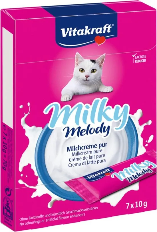 Vitakraft milky melody pure - 4 st à 70 gr