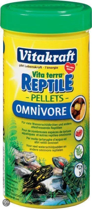 Vitakraft Schildpad Pellets Universeel - 250 ml - Schildpaddenvoer