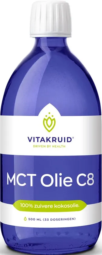 Vitakruid - MCT Olie C8 - 500ml