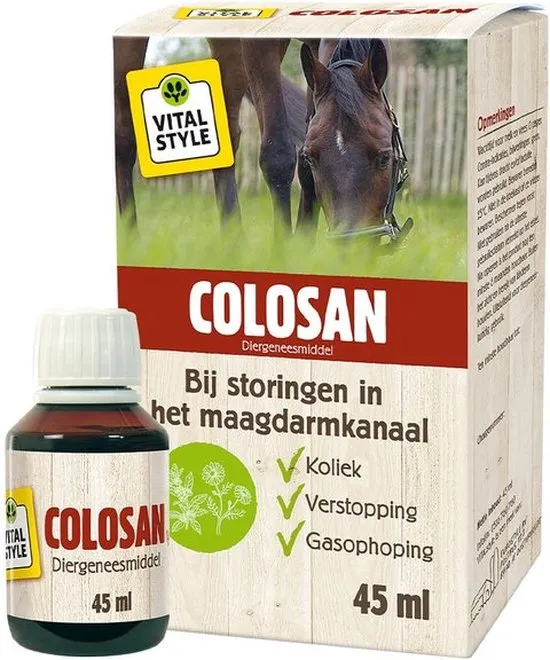 VITALstyle Colosan - Paarden Supplementen - 45 ml