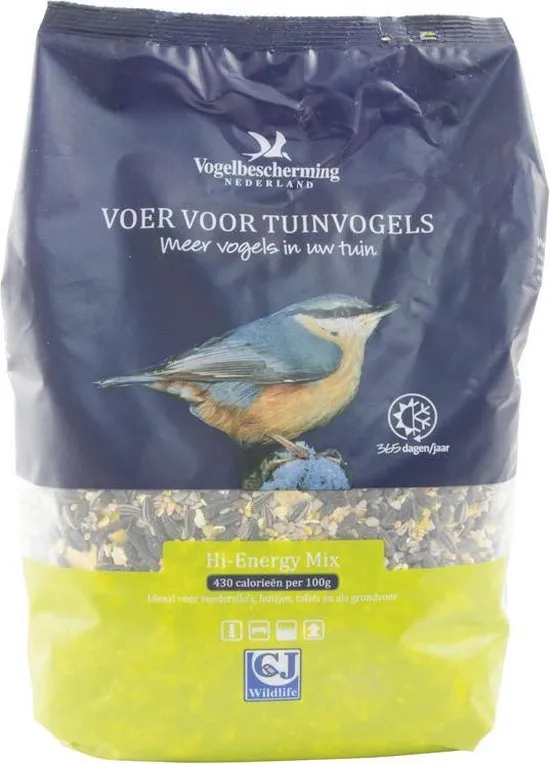 Vogelbescherming Nederland Hi-Energy mix 4 liter- 1.98kg