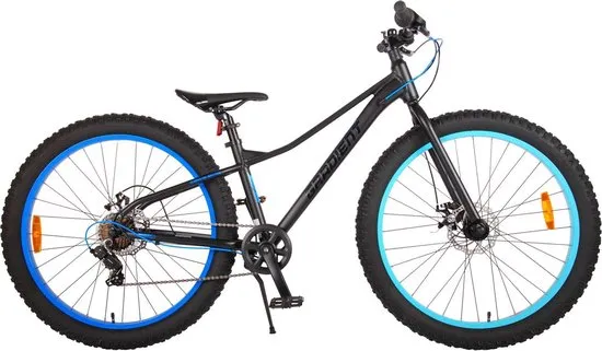 Volare Gradient Kinderfiets – Jongens – 26 inch – Zwart Blauw – 7 speed – Prime Collection