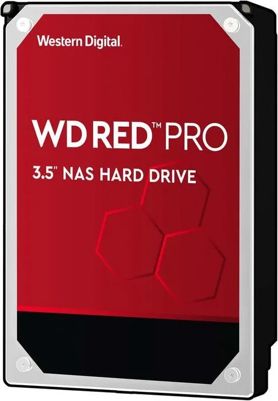 WD Red Pro 12TB - Vaste schijf - 3.5" - SATA 6Gb/s - 12 TB - 7200tpm -buffer: 256 MB
