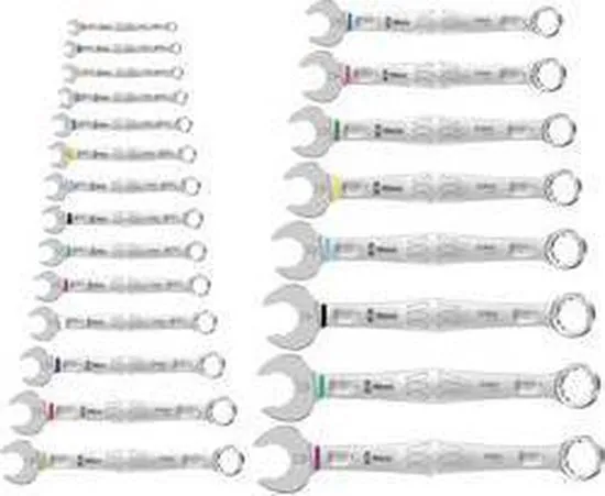 Wera 05020232001 6003 Joker 22 Set 1 Ring-steeksleutelset 22-delig