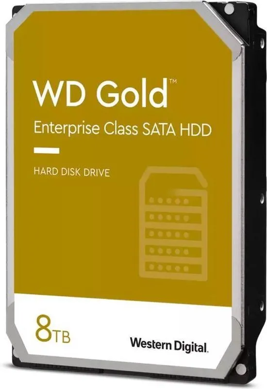 Western Digital Gold™ 8 TB Harde schijf (3.5 inch) SATA III WD8004FRYZ Bulk