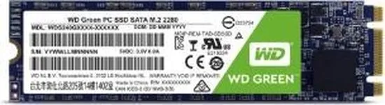 Western Digital WD Green M.2 480 GB SATA III SLC