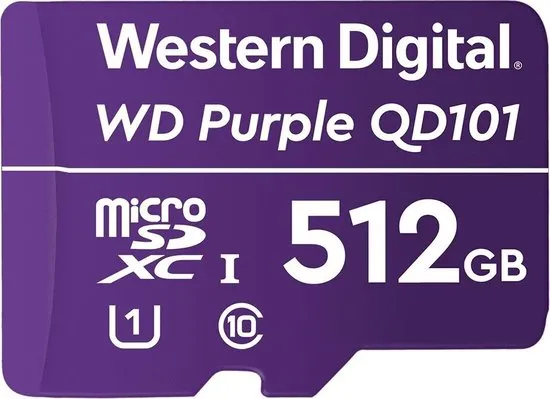 Western Digital WD Purple SC QD101 flashgeheugen 512 GB MicroSDXC Klasse 10