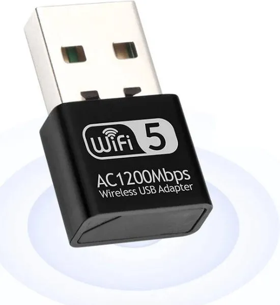 wifi adapter usb Dual Band AC 1200 Mbps 5Ghz Antenne Usb Ethernet Pc Draadloze Lan Wifi dongle Ac Wifi Ontvanger