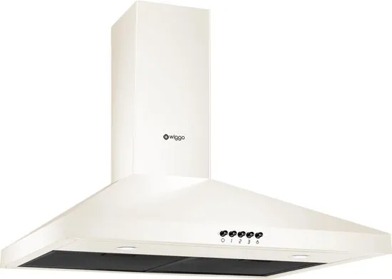 Wiggo WE-E643R(CB) - Wandschouw Afzuigkap - 60cm - Créme