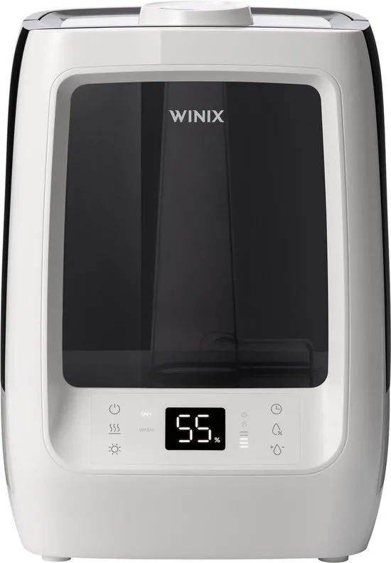 WINIX Luchtbevochtiger L500 - 50m² - Ultrasone luchtbevochtiger met UV-C technolgie - 7,5 liter watertank