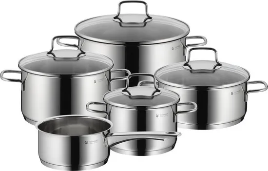 WMF Astoria Pannenset - 5-delig - RVS