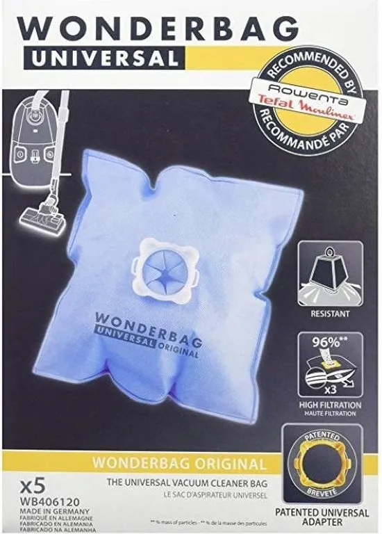 Wonderbag Universal WB406120 - Stofzuigerzakken