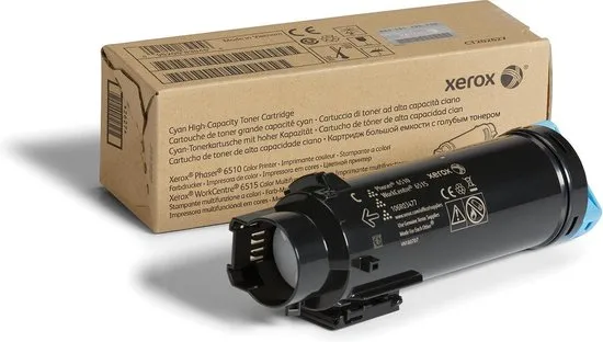 XEROX Toner Cyaan High Capacity 2.500 pagina s voor Phaser 6510 Workcentre 6515