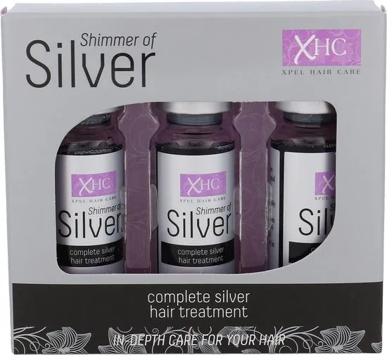 XHC Silver Shimmer Hair Treatment - 3x12ml