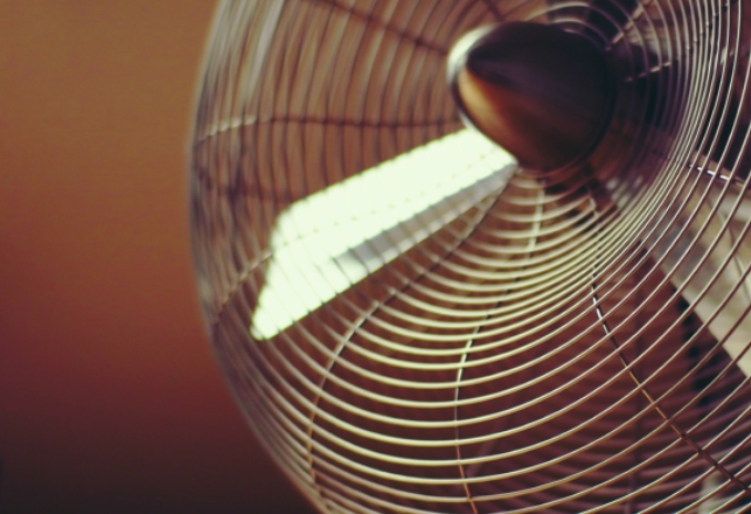 Ventilator als verkoelingsmogelijkheid