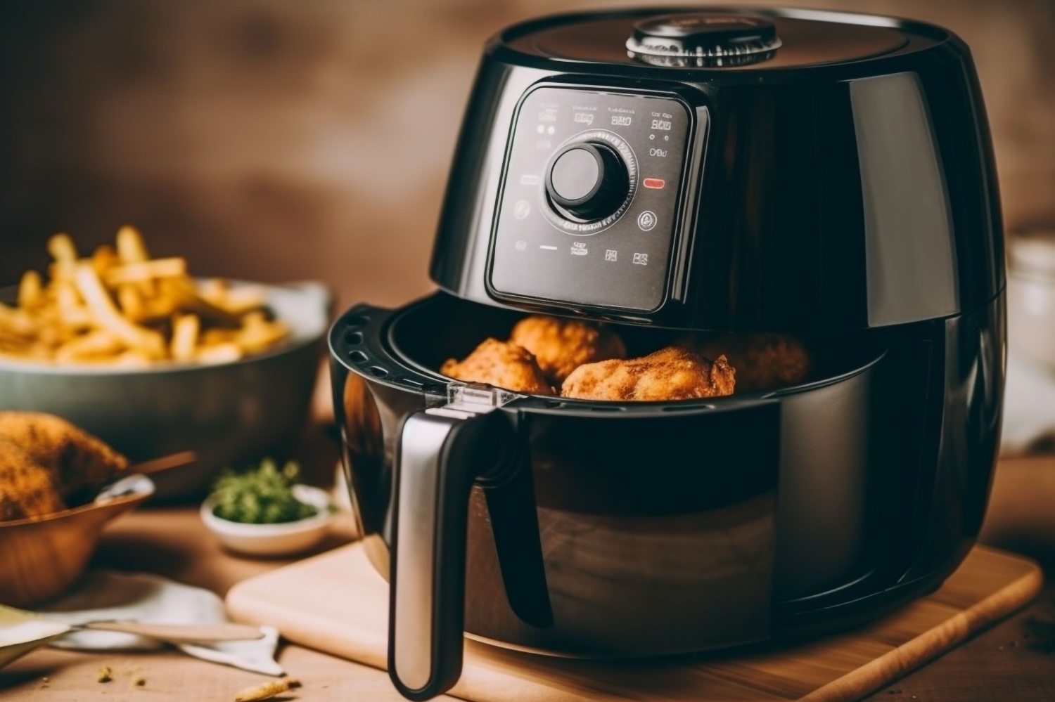 Airfryer als hetelucht friteuses