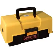 Albatros Viskoffer - Met 2 Laden - 31 x 16 x 15 cm - Geel