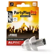 Alpine PartyPlug Pro Natural - Muziek oordoppen - Transparant - SNR 21 dB - 1 paar