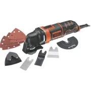 BLACK+DECKER MT300KA-QS Multitool - oscillerend - 300W - incl. koffer en 11 accessoires