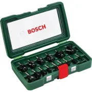 Bosch Houtfrezen - � 8 mm schacht - 15-delig - geschikt voor alle merken