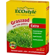 ECOstyle Graszaad-Extra - 500 g - gazonherstel droogteschade kale plekken - 20 tot 40 m2