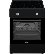 Everglades EVCK6051 Inductie Fornuis 60cm Zwart