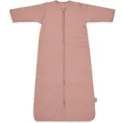 Jollein Baby Slaapzak 110cm Basic Stripe - Met Afritsbare Mouw - Rosewood