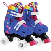 K3 rolschaatsen maat 30/33 - regenboog - met verstelbare schoen