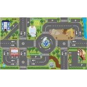 Kids Globe - Speelkleed verkeer - incl LED verkeerslichten