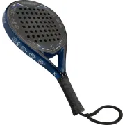 Padelracket Hurricane 4.0 - Druppelvorm - Zwart & Blauw