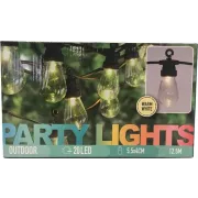PartyLight LED feestverlichtig - 20 lampjes - 12,5 m lang - Wit licht