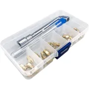 SmarThuis Nozzle Set 0.2 0.3 o.4 0.5 0.6 0.8 1.0mm - Professioneel set met dopsleutel en opberg box