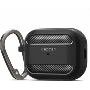Spigen - Apple AirPods Pro 1/2 hoesje - Rugged Armor - Zwart