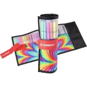 STABILO Pen 68 ARTY Rollerset - Inhoud 25 kleuren