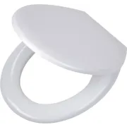 Tiger Pasadena wc-bril - Softclose - Thermoplast - Afklikbaar - Wit