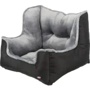 Trixie autostoel zwart / grijs 50x50x40 cm