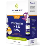 Vitakruid Vitamine K & D baby druppels 10 ml 2 stuks