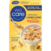 WeCare Lower Carb Crunchy Muesli 325 gr