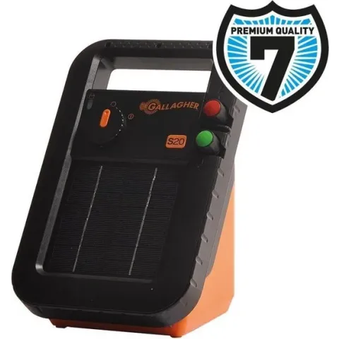 ✅ Gallagher S20 mobiel schrikdraadapparaat