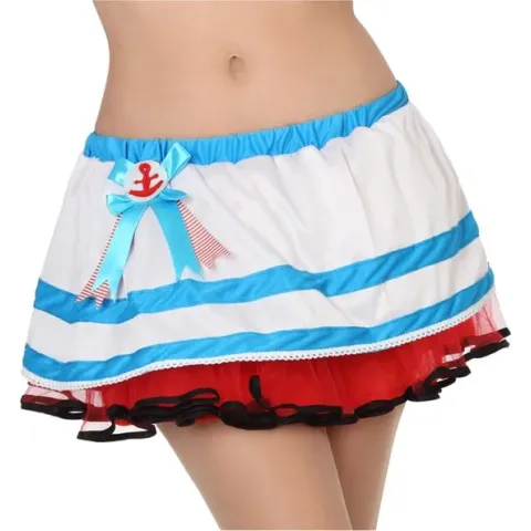 "Matrozen rokje voor dames  - Verkleedattribuut - Small"