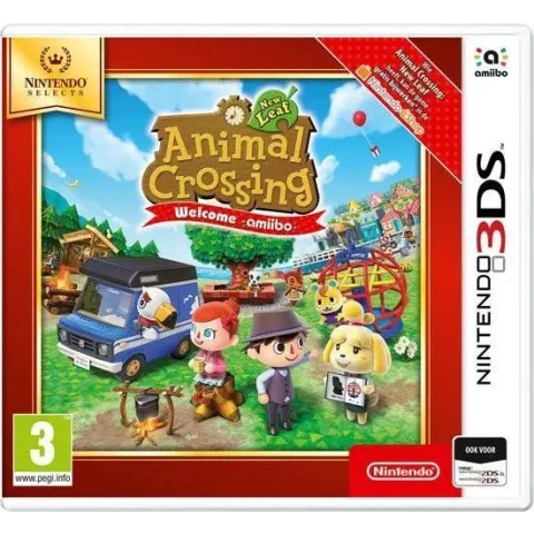 [Nintendo 3DS] Animal Crossing New Leaf Welcome Amiibo