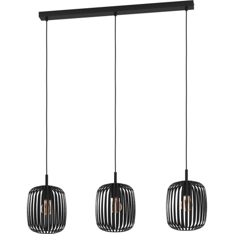 EGLO Romazzina Hanglamp - E27 - 77 cm - Zwart